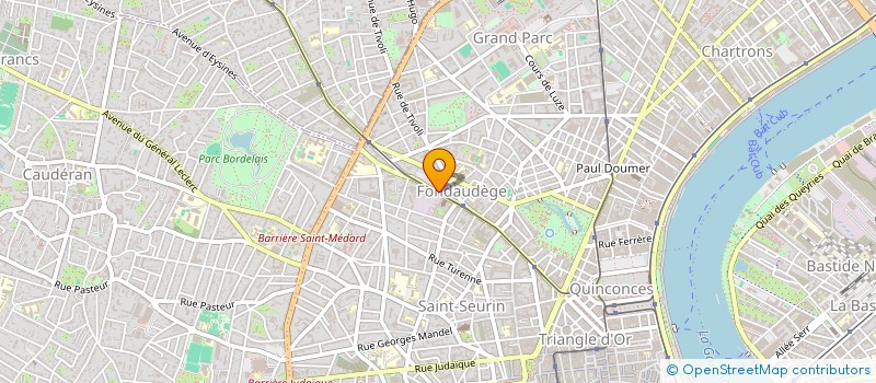 localisation de l'entreprise MONSIEUR JEAN MICHAUD à BORDEAUX