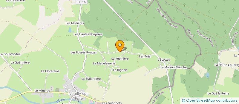 localisation de l'entreprise MONSIEUR JEAN MICHAUT à LONGNY LES VILLAGES