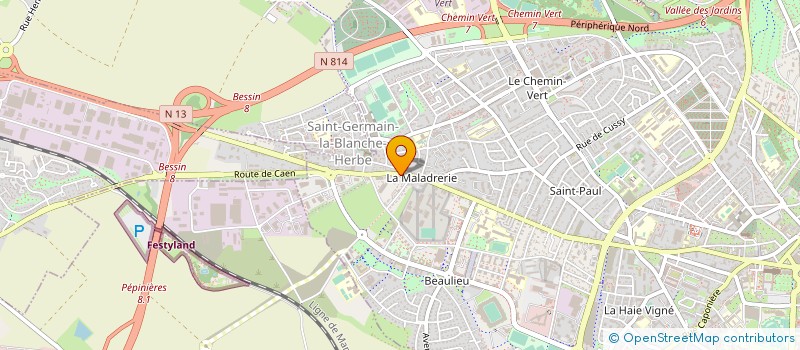 localisation de l'entreprise MONSIEUR JEAN MICHEL à CAEN