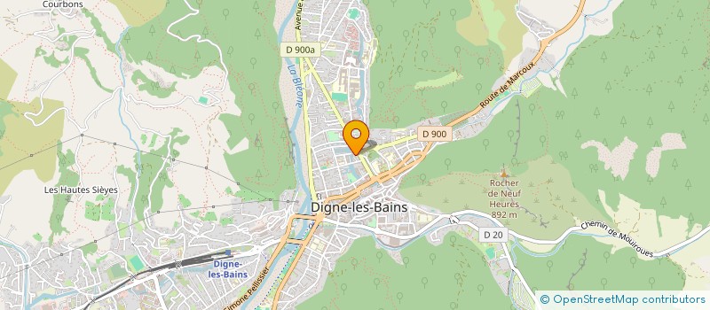 localisation de l'entreprise MONSIEUR JEAN MICHEL à DIGNE-LES-BAINS