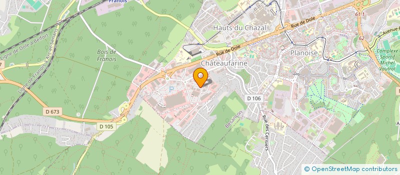 localisation de l'entreprise MONSIEUR JEAN MICHEL à BESANCON