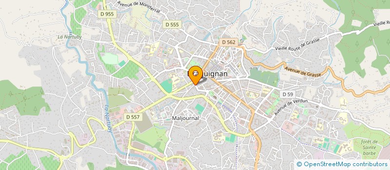 localisation de l'entreprise MONSIEUR JEAN MICHEL à DRAGUIGNAN