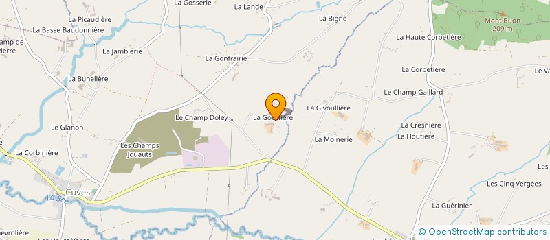 localisation de l'entreprise MONSIEUR JEAN MICHEL à CUVES
