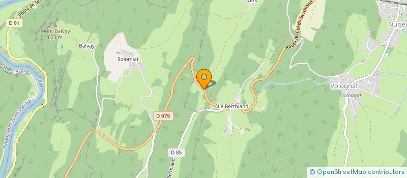 localisation de l'entreprise MONSIEUR JEAN MICHEL  NURIEUX-VOLOGNAT