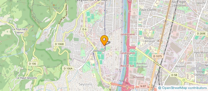 localisation de l'entreprise MONSIEUR JEAN MICHEL à SEYSSINS