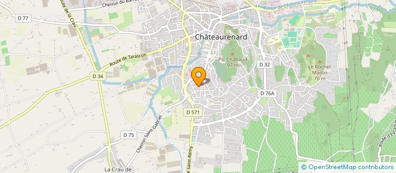 localisation de l'entreprise MONSIEUR JEAN-MICHEL AGRICOL à CHATEAURENARD