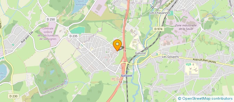 localisation de l'entreprise MONSIEUR JEAN-MICHEL AIME à SAINT-VALLIER