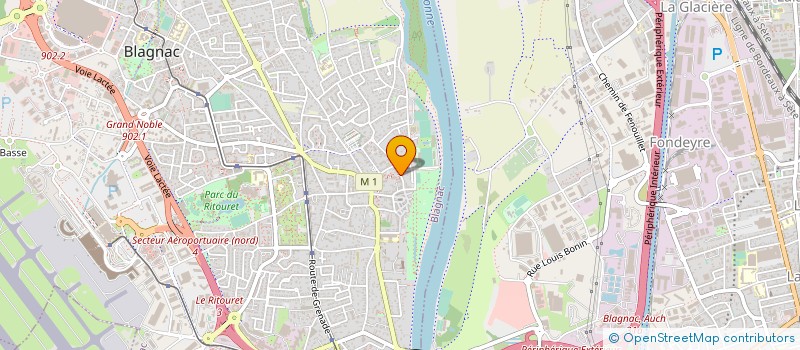 localisation de l'entreprise MONSIEUR JEAN-MICHEL ALAZET à TOULOUSE