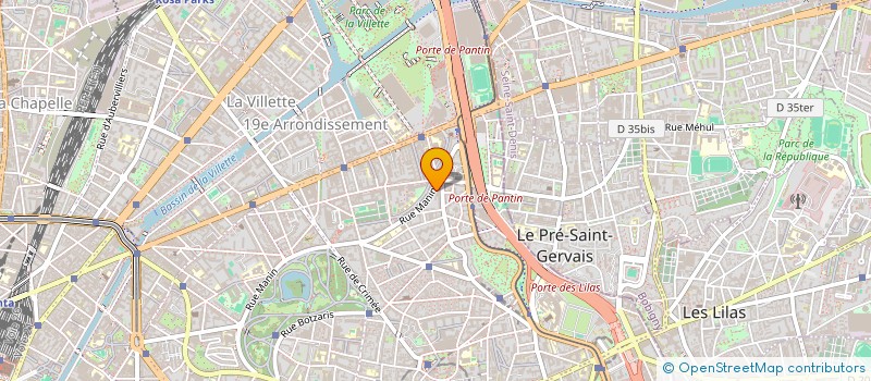 localisation de l'entreprise MONSIEUR JEAN MICHEL ALBERT  PARIS