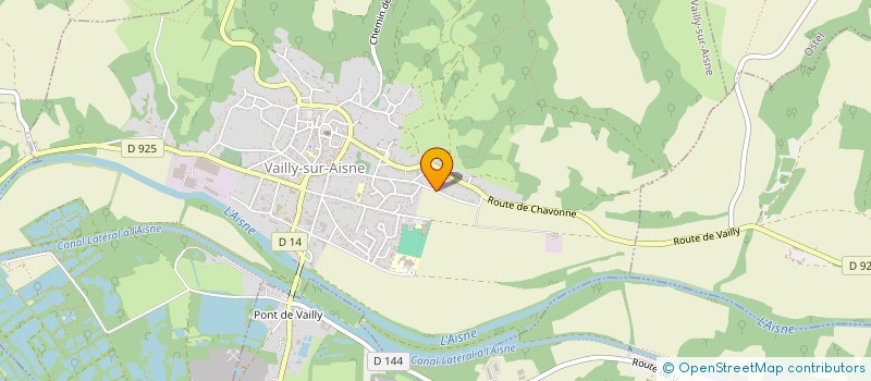 localisation de l'entreprise MONSIEUR JEAN-MICHEL ALLOUX à VAILLY SUR AISNE