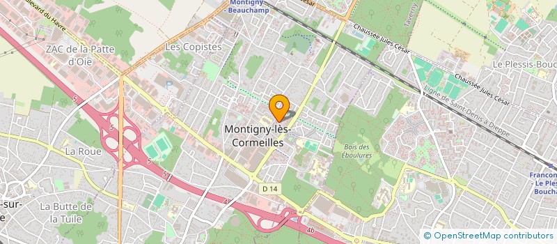 localisation de l'entreprise MONSIEUR JEAN-MICHEL AMBROISE à MONTIGNY-LES-CORMEILLES