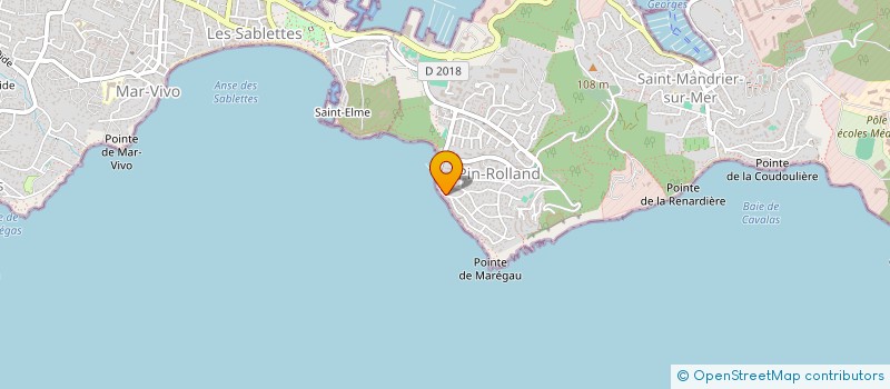 localisation de l'entreprise MONSIEUR JEAN-MICHEL AMET  SAINT-MANDRIER-SUR-MER