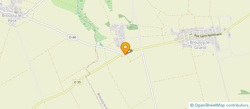 localisation de l'entreprise MONSIEUR JEAN-MICHEL ANTOINE  BROUSSY-LE-GRAND
