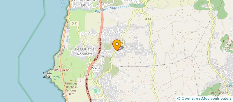 localisation de l'entreprise MONSIEUR JEAN-MICHEL AOUT à SAINT-LEU
