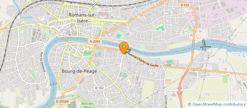 localisation de l'entreprise MONSIEUR JEAN-MICHEL ARGOD à BOURG-DE-PEAGE