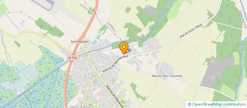 localisation de l'entreprise MONSIEUR JEAN MICHEL ARRIBET  SAINT-AGNANT