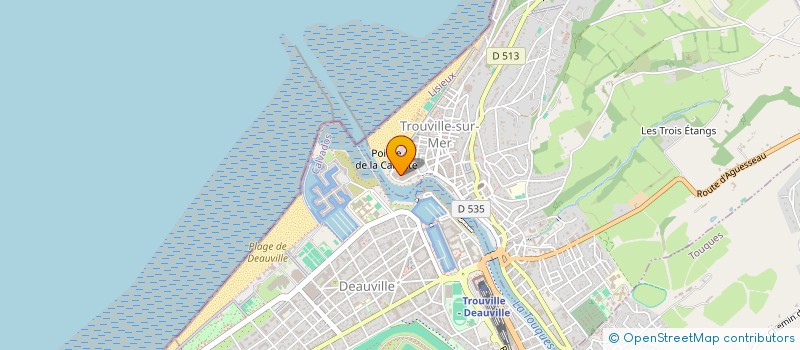 localisation de l'entreprise MONSIEUR JEAN-MICHEL BABONNEIX  TROUVILLE-SUR-MER