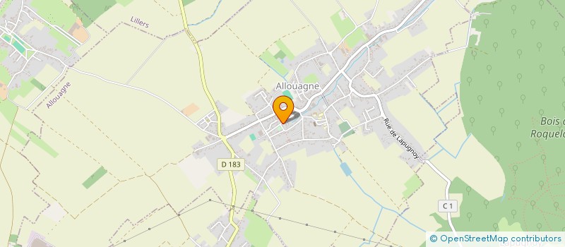 localisation de l'entreprise MONSIEUR JEAN-MICHEL BAILLEUL  ALLOUAGNE