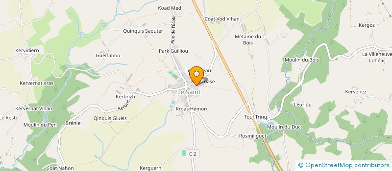 localisation de l'entreprise MONSIEUR JEAN MICHEL BALLEO  LE SAINT