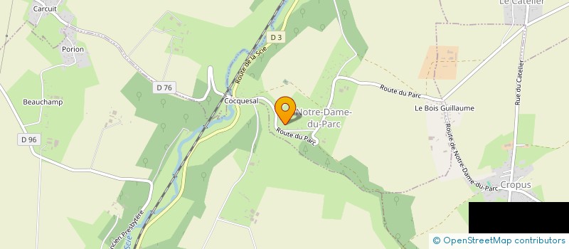localisation de l'entreprise MONSIEUR JEAN-MICHEL BALOUS à NOTRE-DAME-DU-PARC
