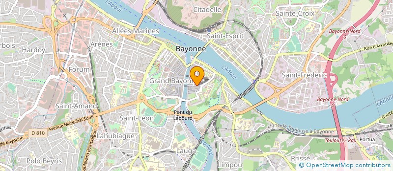 localisation de l'entreprise MONSIEUR JEAN-MICHEL BANIZETTE à BAYONNE