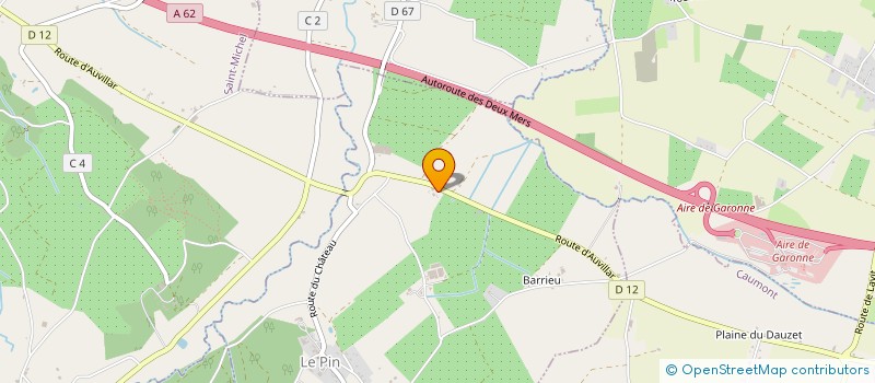 localisation de l'entreprise MONSIEUR JEAN-MICHEL BARBAROU  LE PIN