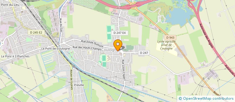 localisation de l'entreprise MONSIEUR JEAN-MICHEL BARBASTE  COULOGNE