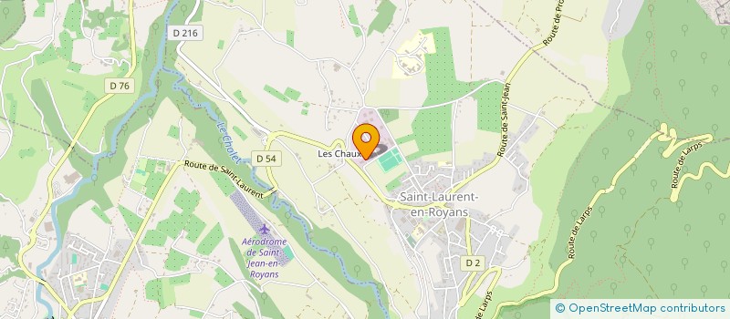 localisation de l'entreprise MONSIEUR JEAN-MICHEL BARBE  SAINT-LAURENT-EN-ROYANS