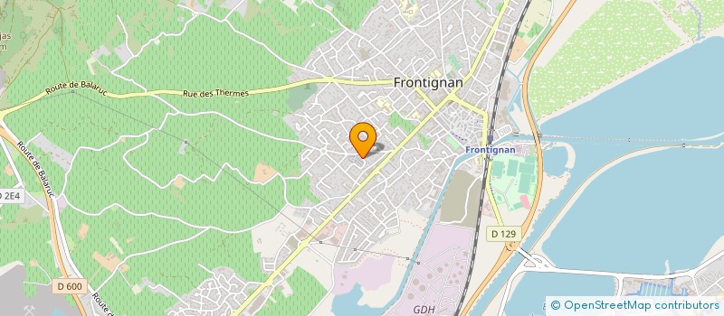 localisation de l'entreprise MONSIEUR JEAN-MICHEL BARBERO à FRONTIGNAN