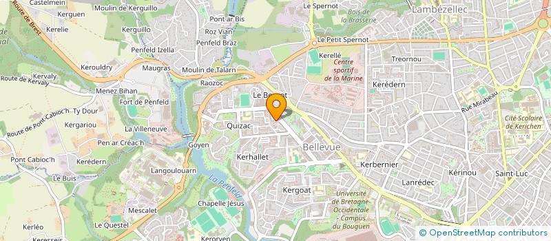 localisation de l'entreprise MONSIEUR JEAN MICHEL BARBIER à BREST