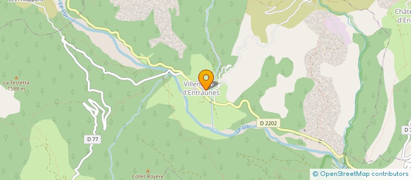 localisation de l'entreprise MONSIEUR JEAN-MICHEL BARDI  VILLENEUVE-D'ENTRAUNES