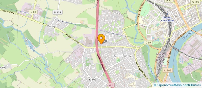 localisation de l'entreprise MONSIEUR JEAN-MICHEL BARRERE  SAINT-REMY