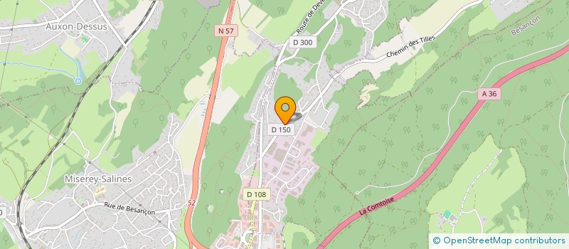 localisation de l'entreprise MONSIEUR JEAN MICHEL BASSENE  CHATILLON-LE-DUC