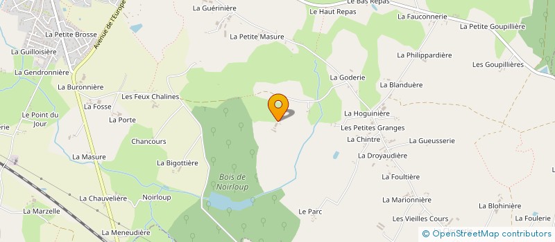 localisation de l'entreprise MONSIEUR JEAN-MICHEL BATTEUX  ARGENTRE-DU-PLESSIS