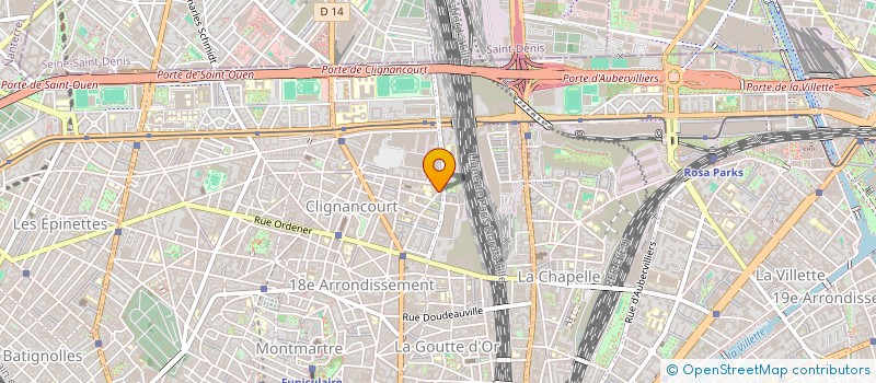 localisation de l'entreprise MONSIEUR JEAN MICHEL BAUER  PARIS