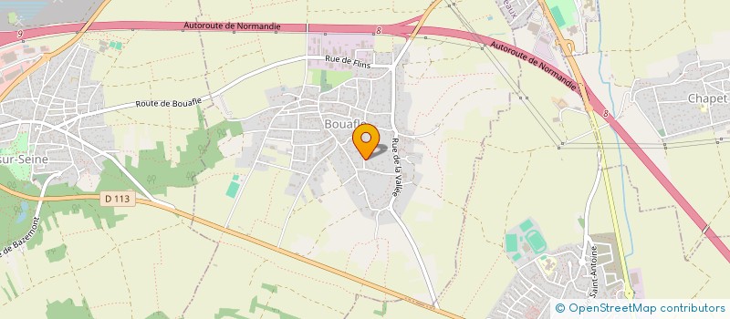 localisation de l'entreprise MONSIEUR JEAN-MICHEL BEAUMONT  BOUAFLE