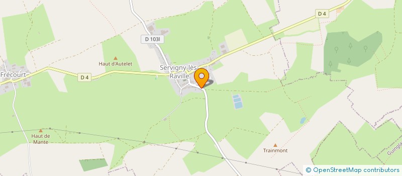 localisation de l'entreprise MONSIEUR JEAN-MICHEL BECKER  VILLERS-STONCOURT