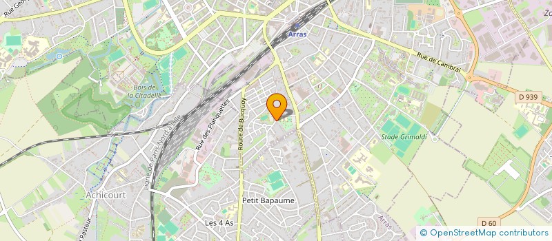 localisation de l'entreprise MONSIEUR JEAN-MICHEL BEENEN à ARRAS