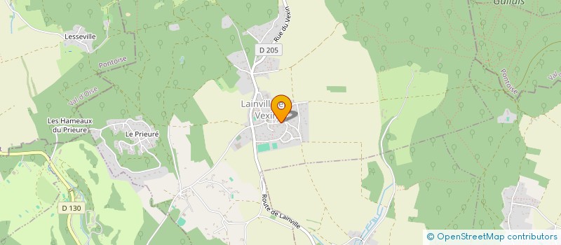 localisation de l'entreprise MONSIEUR JEAN-MICHEL BEHUE  LAINVILLE-EN-VEXIN