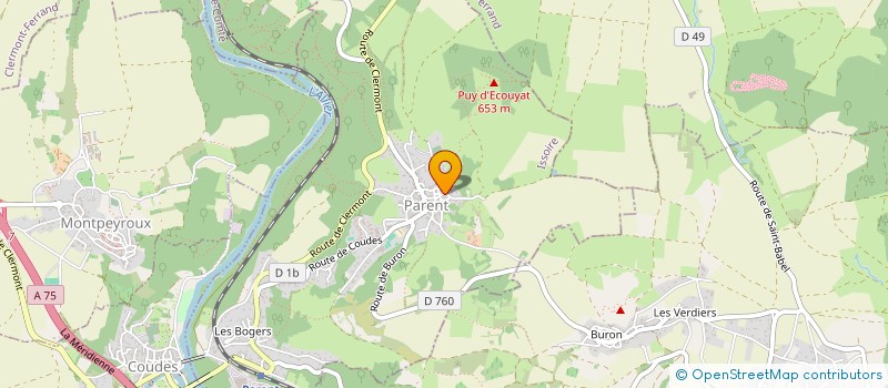 localisation de l'entreprise MONSIEUR JEAN-MICHEL BELLARD  PARENT