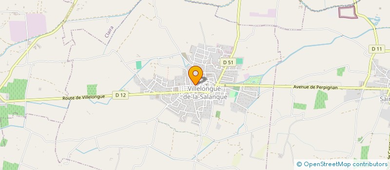 localisation de l'entreprise MONSIEUR JEAN-MICHEL BENAVIDES  VILLELONGUE-DE-LA-SALANQUE