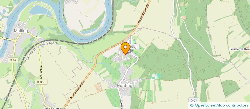 localisation de l'entreprise MONSIEUR JEAN MICHEL BERGHMANS  HUNTING