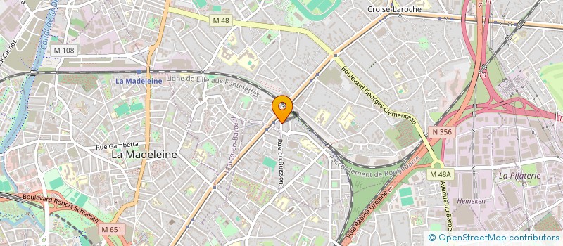 localisation de l'entreprise MONSIEUR JEAN-MICHEL BERMYN à MARCQ-EN-BARŒUL