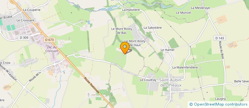 localisation de l'entreprise MONSIEUR JEAN-MICHEL BERNARD  SAINT-PAIR-SUR-MER