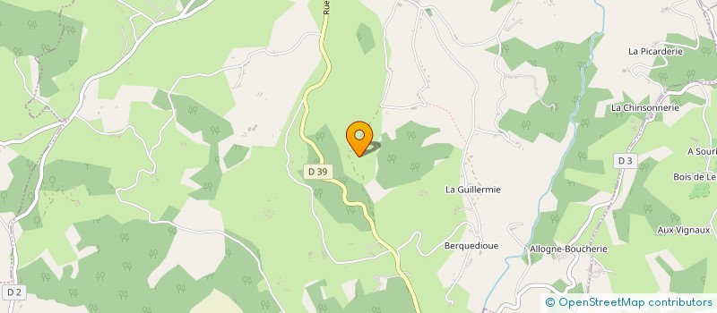 localisation de l'entreprise MONSIEUR JEAN-MICHEL BERTHONNIERE  SEGONZAC