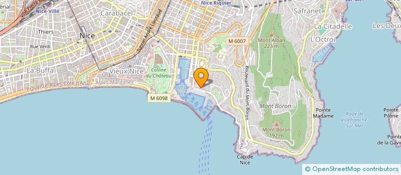 localisation de l'entreprise MONSIEUR JEAN-MICHEL BIDART à NICE