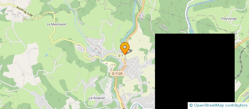 localisation de l'entreprise MONSIEUR JEAN MICHEL BILLEBAULT  TULLE