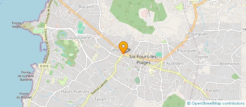 localisation de l'entreprise MONSIEUR JEAN-MICHEL BLANCHARD à SIX-FOURS-LES-PLAGES