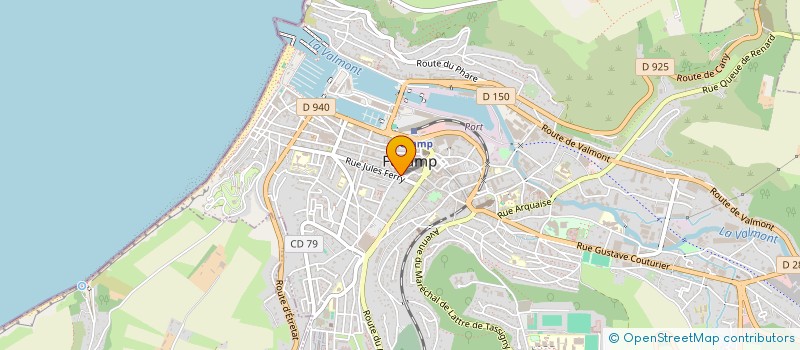 localisation de l'entreprise MONSIEUR JEAN-MICHEL BLASSER  FECAMP