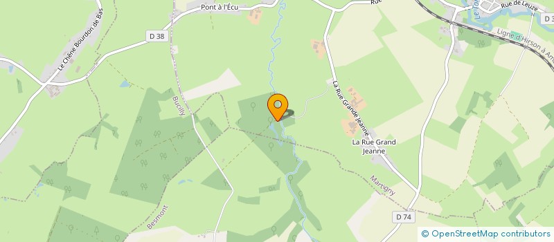 localisation de l'entreprise MONSIEUR JEAN MICHEL BLOIS  MARTIGNY